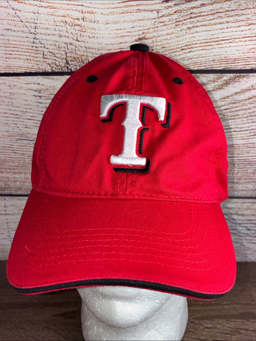 EUC Texas Rangers Game day Hat w/ Coppell HS Logo Melonwear